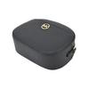 Michael Kors JET SET GLAM Round Logo Zipper Closure Leather Camera Bag Shoulder Crossbody Bag Small Women's Black