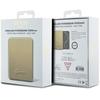 15W Induction Powerbank Guess 5000mAh MagSafe Metal Script Logo Gold