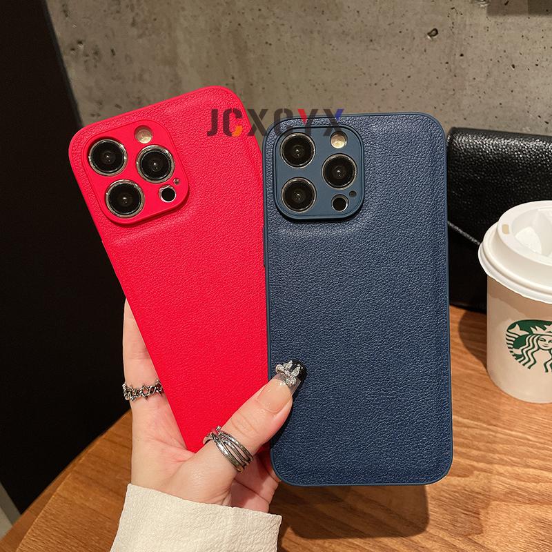 Hohe Qualität Korea Retro Leder Pu Weiche Telefon Fall Für Iphone 13 12 11 14 Pro X Xs Max Xr 7 8 Plus Se Mini Luxus Zurück Abdeckung