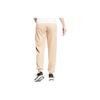 adidas Solid Color Logo Embroidered Joggers Women Bottoms Light-Brown HZ7062