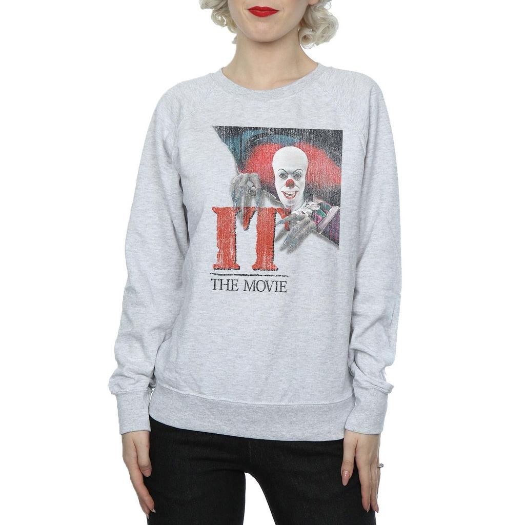 It (1990) Womens/Ladies Distressed Poster Sweatshirt