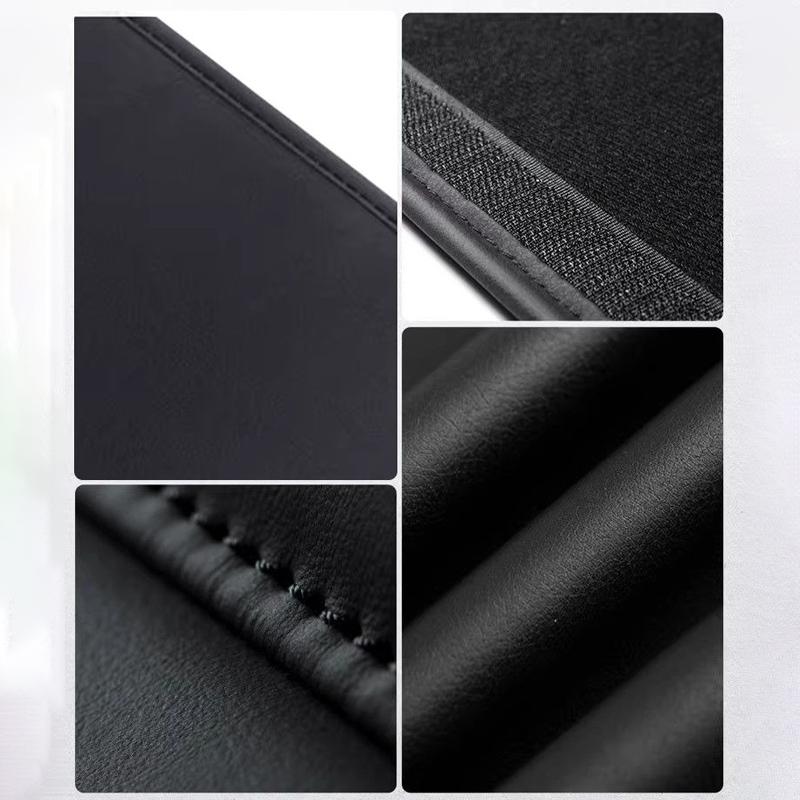 1pcs Car Seat Back Anti Kick Pad Mats Cover For Toyota GR GAZOO RACING Sport Corolla Yaris RAV CHR Camry Auris Auto Accessories