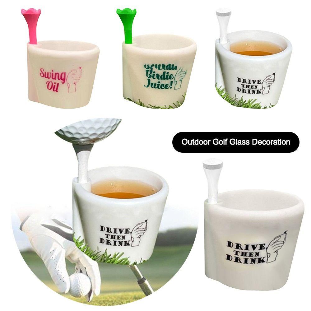 

Portable Golf Small Wine Large Capacity Golf Cup Ornaments Fashion Golf Decoration 2
