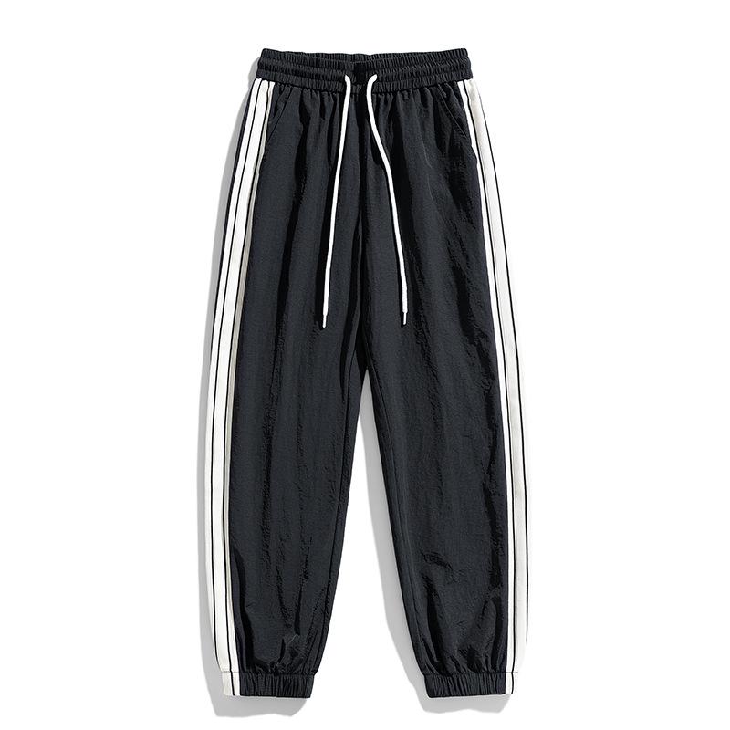 Men's spring and autumn new casual trousers men's high street loose sweatpants trendy versatile sports pants