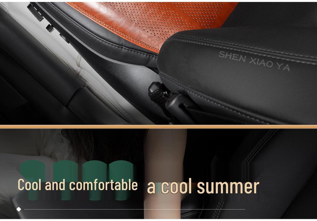 Universal Seat Cushion Cover for Hongqi H5, HS5, E-QM5, H6, H9, and HS3 PHEV - All-Season Full Coverage