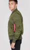 Демисезонная куртка Alpha Industries MA-1 TT Man (191103) dark green