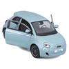 Bburago 1/24 Scale Fiat 500e 2023 Blue / Diecast Model Car, Finished Product, 18-21110 BU