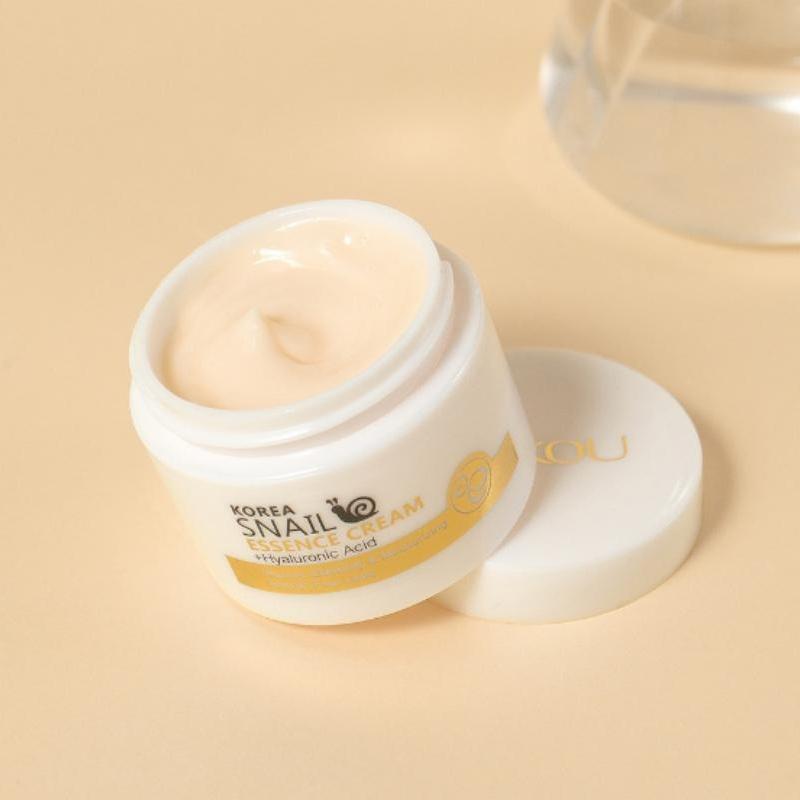 25g Besleyici Salyangoz Kremi Kırışıklık Karşıtı Yaşlanma Karşıtı Sıkılaştırıcı Nemlendirici Yağ Kontrolü Yüz Kremi Özü