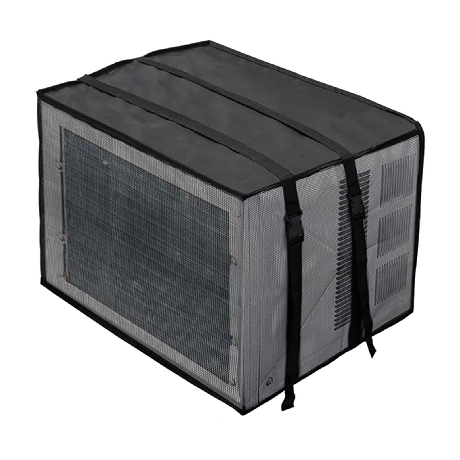 

Weatherproof Ventilated Outdoor Air-Conditioning Cover With Adjustable Fasteners Aircon Protector Polyester Defender M