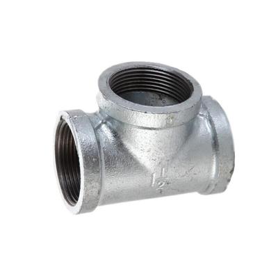 Galvanized Malleable Iron Equal Tee Pipe Fitting