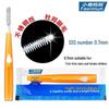 Retractable I-Shape Interdental Brush