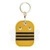 Bamen Bug Club Cartoon Access Control Card Leather Case Keychain Creative Cute Girl Key Pendant Bag Hanging Personalized Gifts