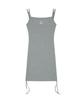 Aejeuon Layer Shirring Dress / Gray