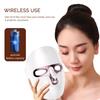 Forevrelily LED Face Mask Wireless 7 Color LED Facial Mask  Photon Skin Repair Anti Aging Rejuvenation LED Beauty Devices