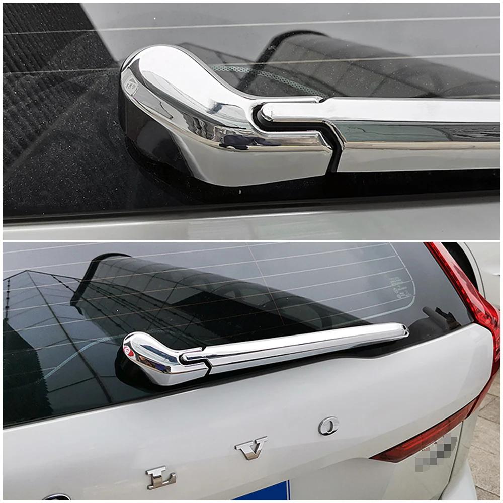Für Volvo XC60 2018 2019 2024 ABS Auto Heckscheibenwischer Schutzabdeckung Heckscheibenwischerdüsenverkleidung Zubehör Dekorationsaufkleber