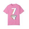 Women's Fashion Printed Round Neck Short Sleeve T-Shirt Pullover Top