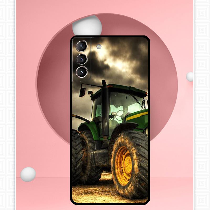 

Farm Tractor Case For Samsung Galaxy S25 Ultra S21 S22 S23 S24 Ultra S9 S10 S20 Plus S25 FE Cover Funda Galaxy S24 Plus