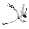 28086 Dual Purpose Ice Raft  Bridge Fishing Folding Bracket Stainless Steel Stand TackleL