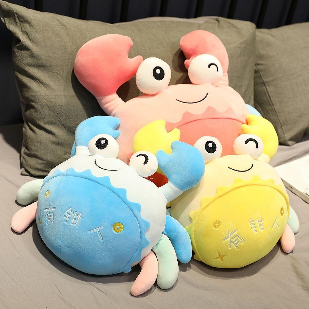 Sea Crab Toys Interactive Stuffed Animals Ocean Animal Plush Toy Sea Crab Plush Toys Padded Toy