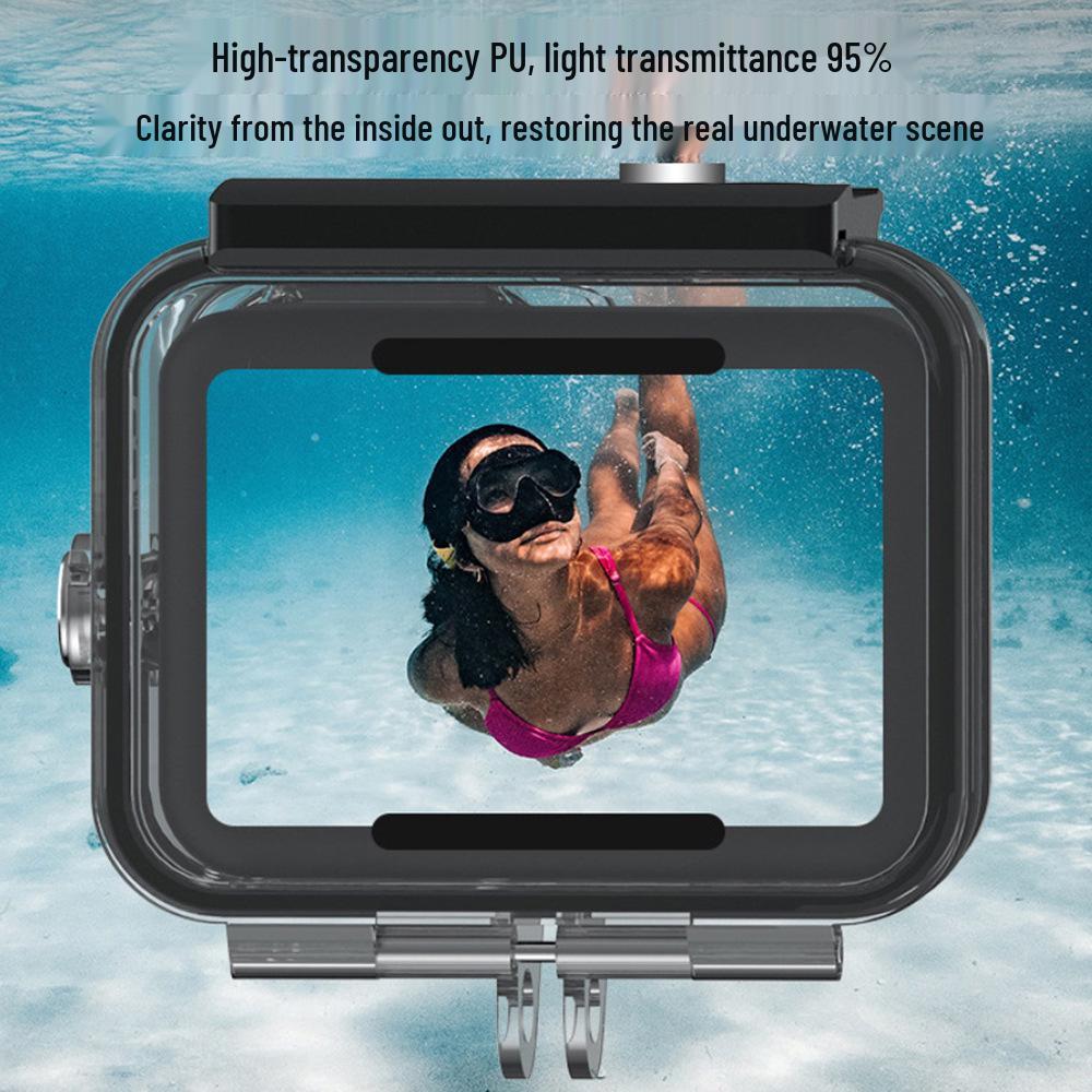 Waterproof Protective Case for GoPro 13/12/11/10/9 Action Cameras
