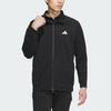 Adidas Wind.Rdy Jacket Three Stripe Logo Print Windproof Golf Sports Jacket Men Jacket Black HZ6064