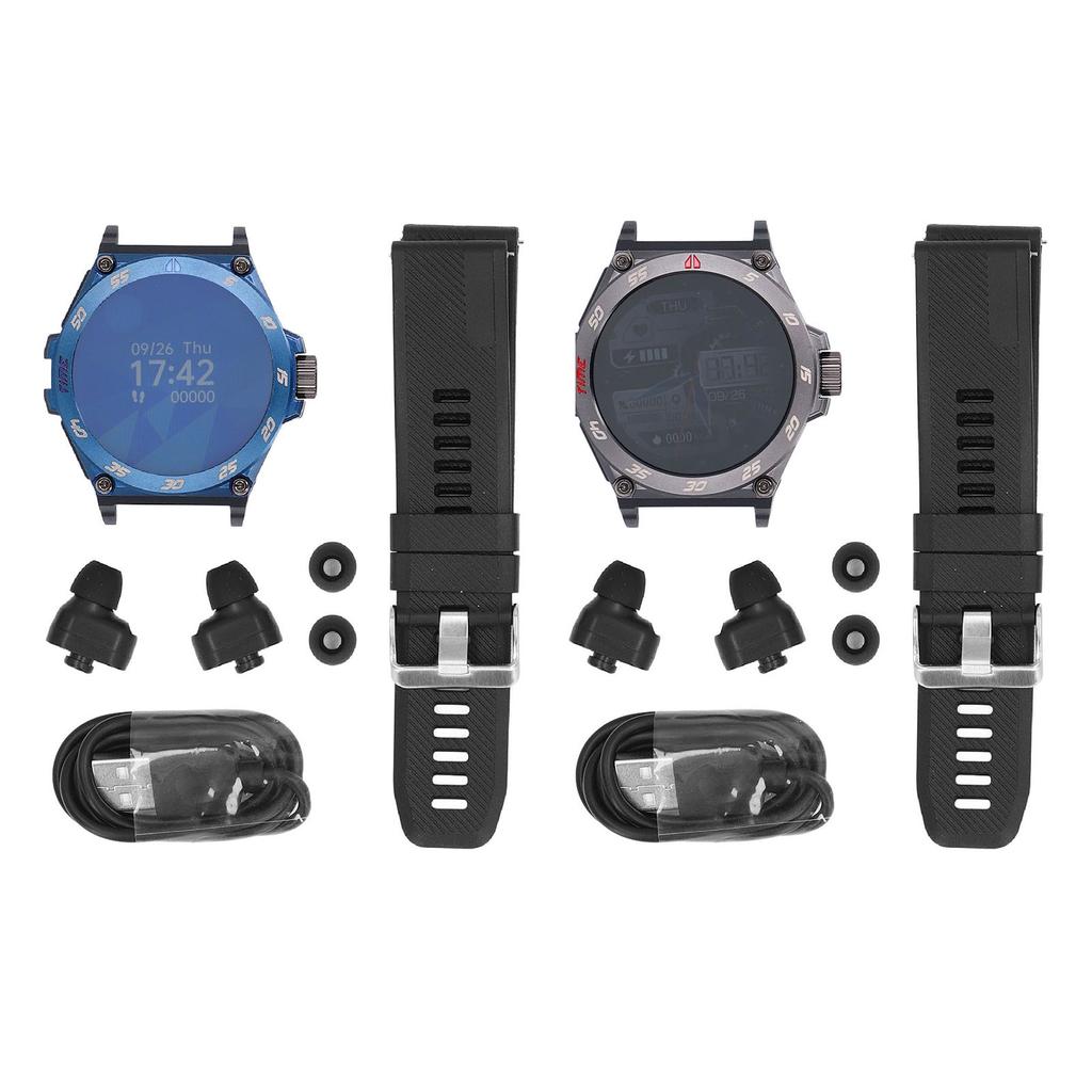 Electronic Watch with BT Earbuds 2 in 1 Intelligent NFC Watch Wireless Earphones for Outdoor Sports