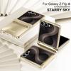 Slim Electroplated Full Coverage Case Galaxy Z Flip 8 7 Shockproof Scratch Resistant Luxury Minimalist Design