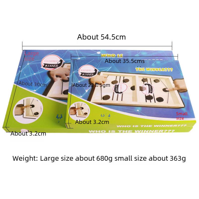 Catapult Chess, Parent-Child Interactive Chess, Double-Player Tabletop Ice Hockey, Internet Celebrity Edition