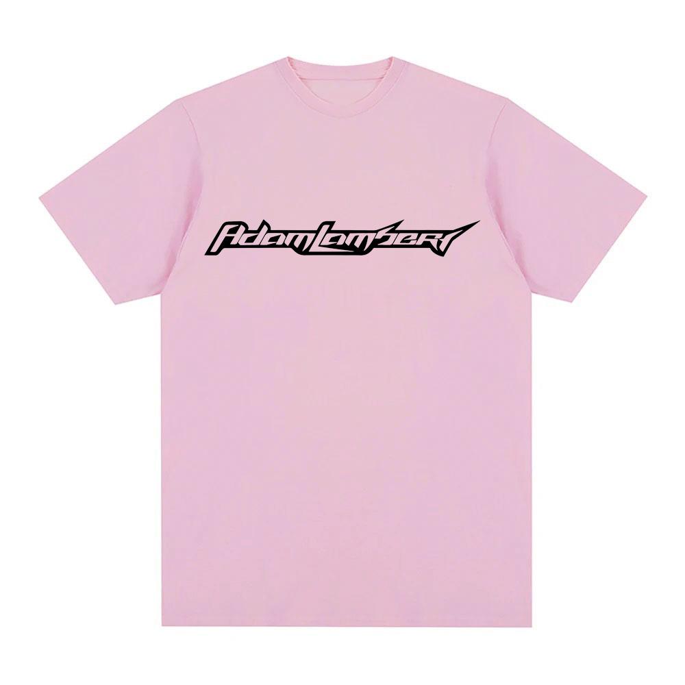 Adam Lambert T-Shirt High Quality 100%Cotton O-neck T-shirts Comfortable Short Sleeve Summer Tees Roupas Unisex Tops Funny T-shirt Anime T-shirt