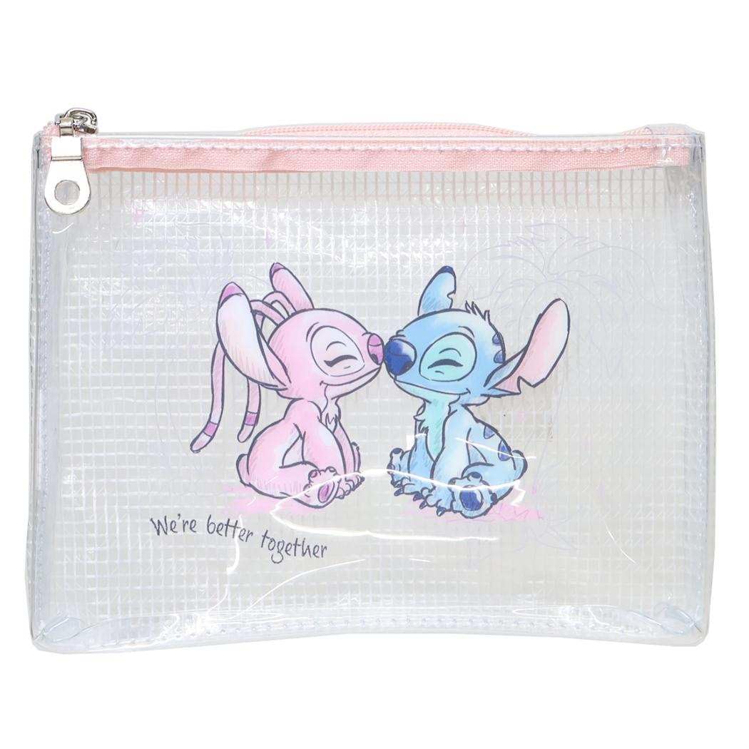 

Marimo Craft Stitch Watercolor Series PVC Clear Stitch W220 x Pouch, & Angel, Approx. H160mm, MDAN-110