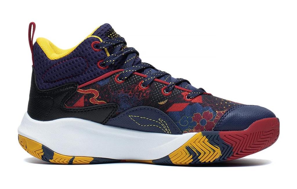 Li Ning YOUNG Avant Garde Power PRIMARY 3.0 Comfortable Slip Resistant Abrasion Resistant Mid top YKBT006-7