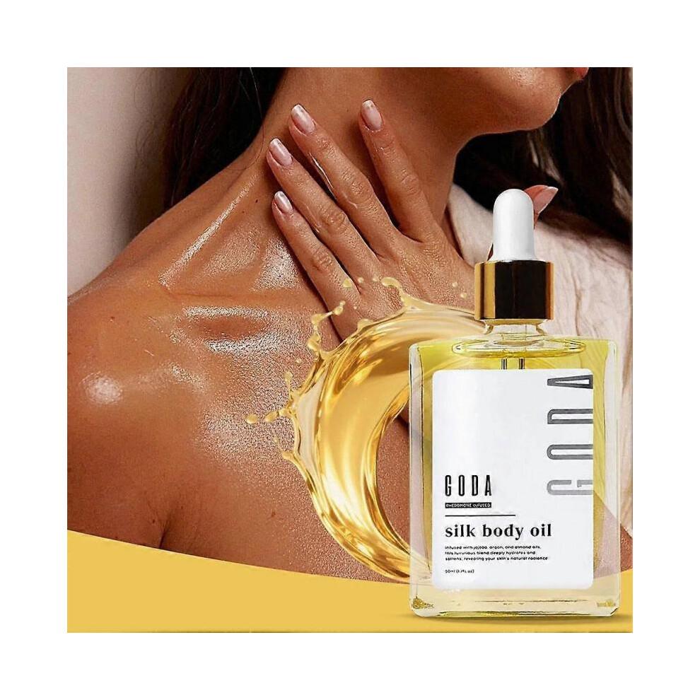 50ml Nourishing Silk Body Oil with Natural Protein Extract for Smooth Glowing Skin