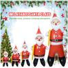 Gifts Garden Party Decor Happy New Year Santa Claus Doll Christmas Inflatable Toy Xmas Ornament