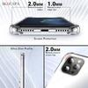 Card Slot Clear Phone Case for iPhone 17 Pro Max 17 Air Ring Holder Shockproof Soft Silicone Back Cover Stand Funda for iPhone 17Pro