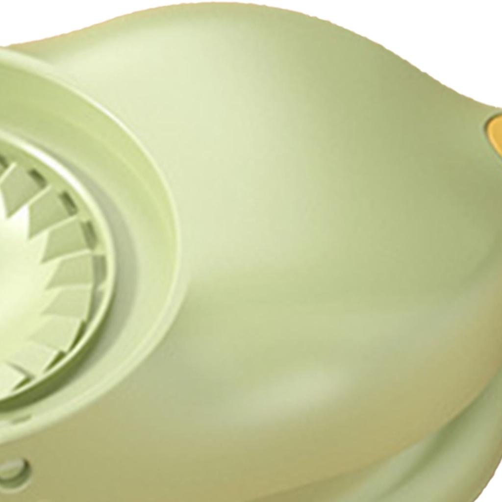 Dumpling Maker PP Manual Dumpling Skin Maker Mold Press Machine DIY Tool for Home Kitchen Green