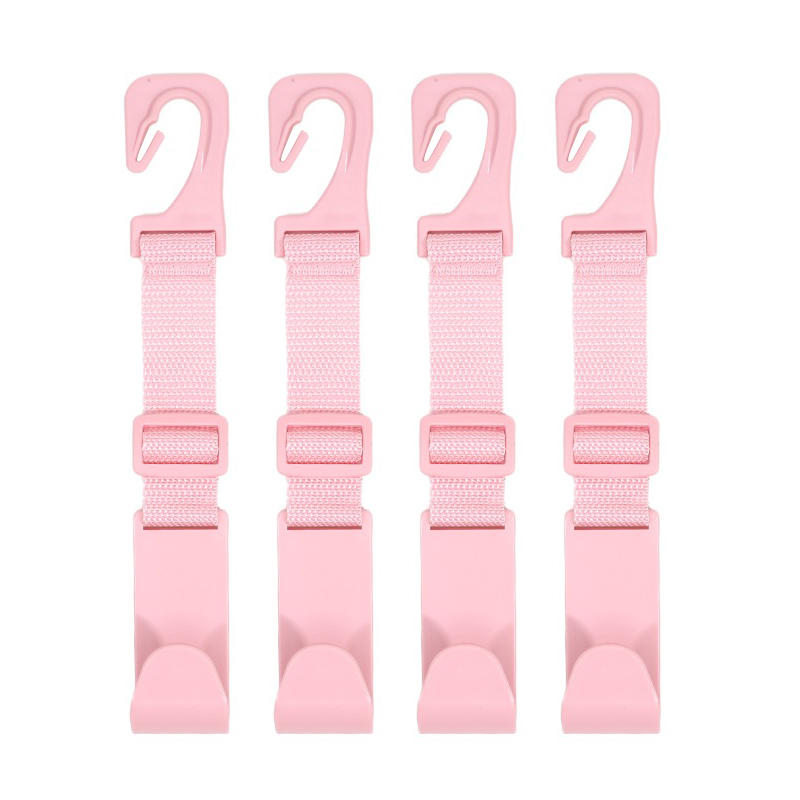 4Pcs/Set Car Headrest Hooks For Car Car Seat Hooks Purse Hooks For Car Handbag Clothes Coats Grocery Bags