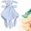Baby Security Blanket Newborn Comforter Toy Comfort Blanket Plush Animal Security Blankie (Dog)