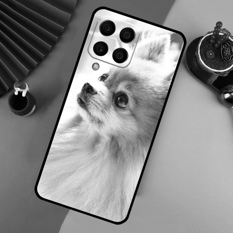 Pomeranian Dog For Samsung Galaxy M32 M16 M06 M12 M55 M15 M35 M14 M34 M54 M11 M21 M31 M13 M33 M53 M52 Case
