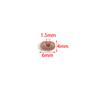 500pcs/lot 4x6mm Czech Acrylic Seed Beads Colorful Oval Loose Spacer Rice Beads For Jewelry Making DIY Craft Earrings Bracelets