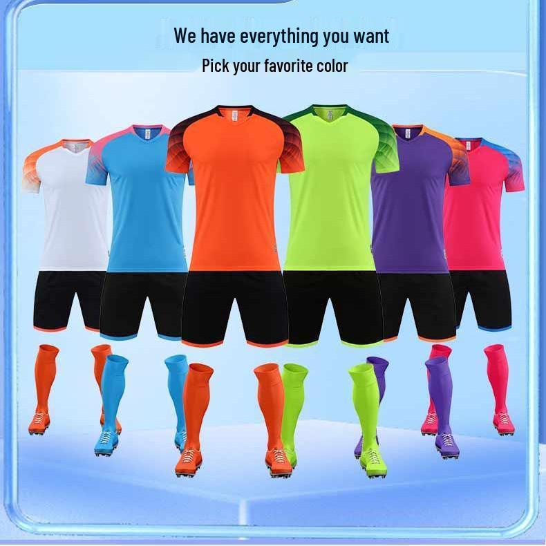 Fußballtraining Schnelltrocknendes Sportbekleidungsset für Erwachsene & Schüler