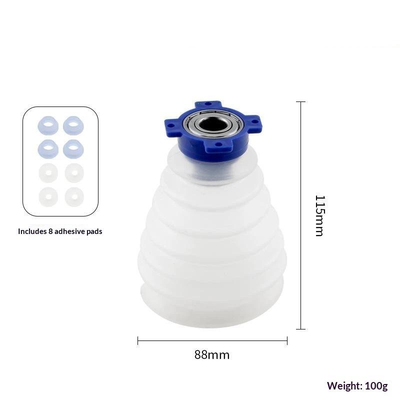 Electric Drill Dust Cover Fits Standard Hammer Drills Anti-Splash Durable for Home Wall Drilling DIY Renovation Tasks