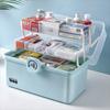 Large Capacity Medicine Kit Organizer Storage Box Dust-proof Multi Layer Medicine Cabinet Classification Pill Box Emergency Box