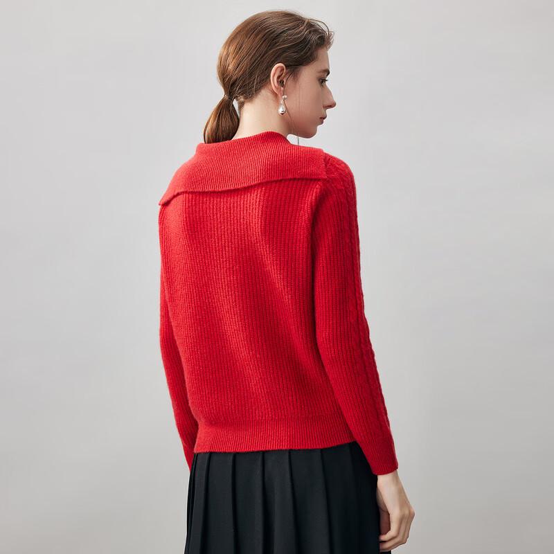 Women's Loose Fit Thickened Cashmere Sweater