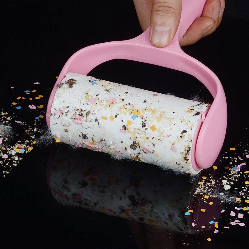 Tearable Lint Roller & Pet Hair Remover – Portable, Sticky Dust Brush