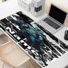 Custom Name Personalized Batman Pattern Mousepad, Laptop PC Desk Mat, Decorative Desk Mat for Home Keyboard Pad Gift