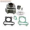Scooter 39mm Cylinder Block Kit For Peugeot Django 50 Kisbee 50cc E2 10mm Min 4-Stroke Engine Parts