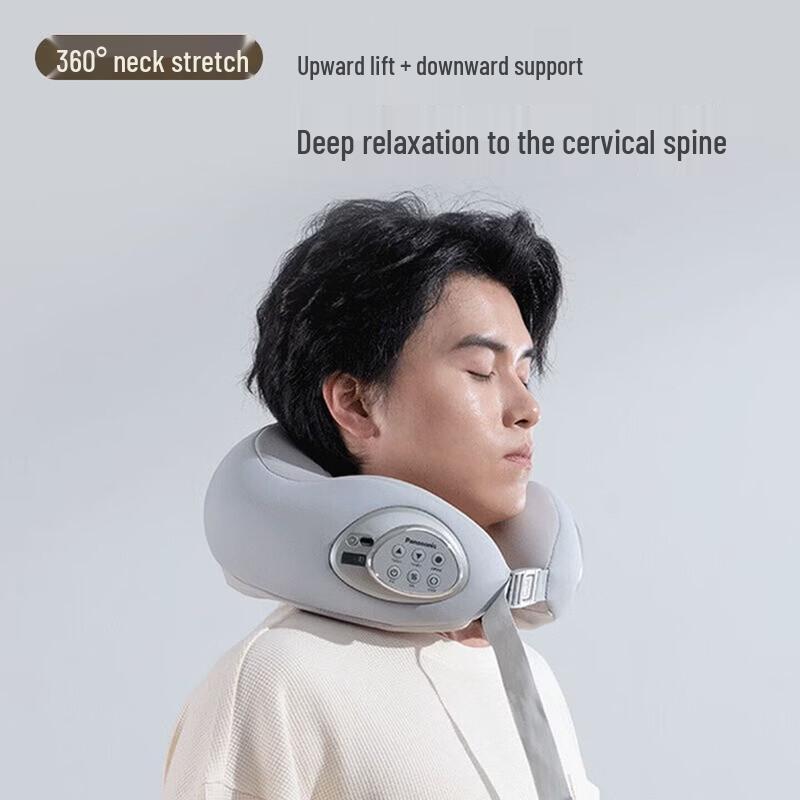 Panasonic Neck Massager with Heat and Airbag Kneading CN plug (adapter included)