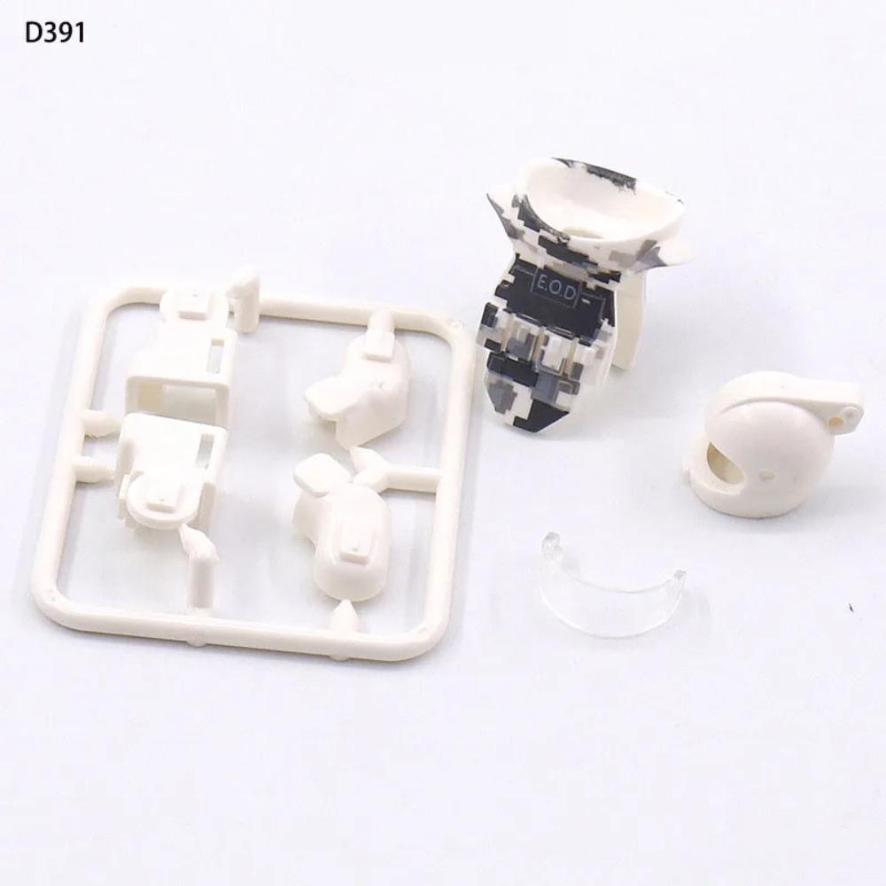 WW2 Military MOC Building Block Soldier Printed Weapon Case Rack Drone Bomb Disposal Mortar Gatling Maxine Gun DIY Toy Gift K046