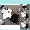 Stylish Summer Boys Short Sleeve Set Comfy Lightweight Cotton Polo Shirt 3 To 8 Years