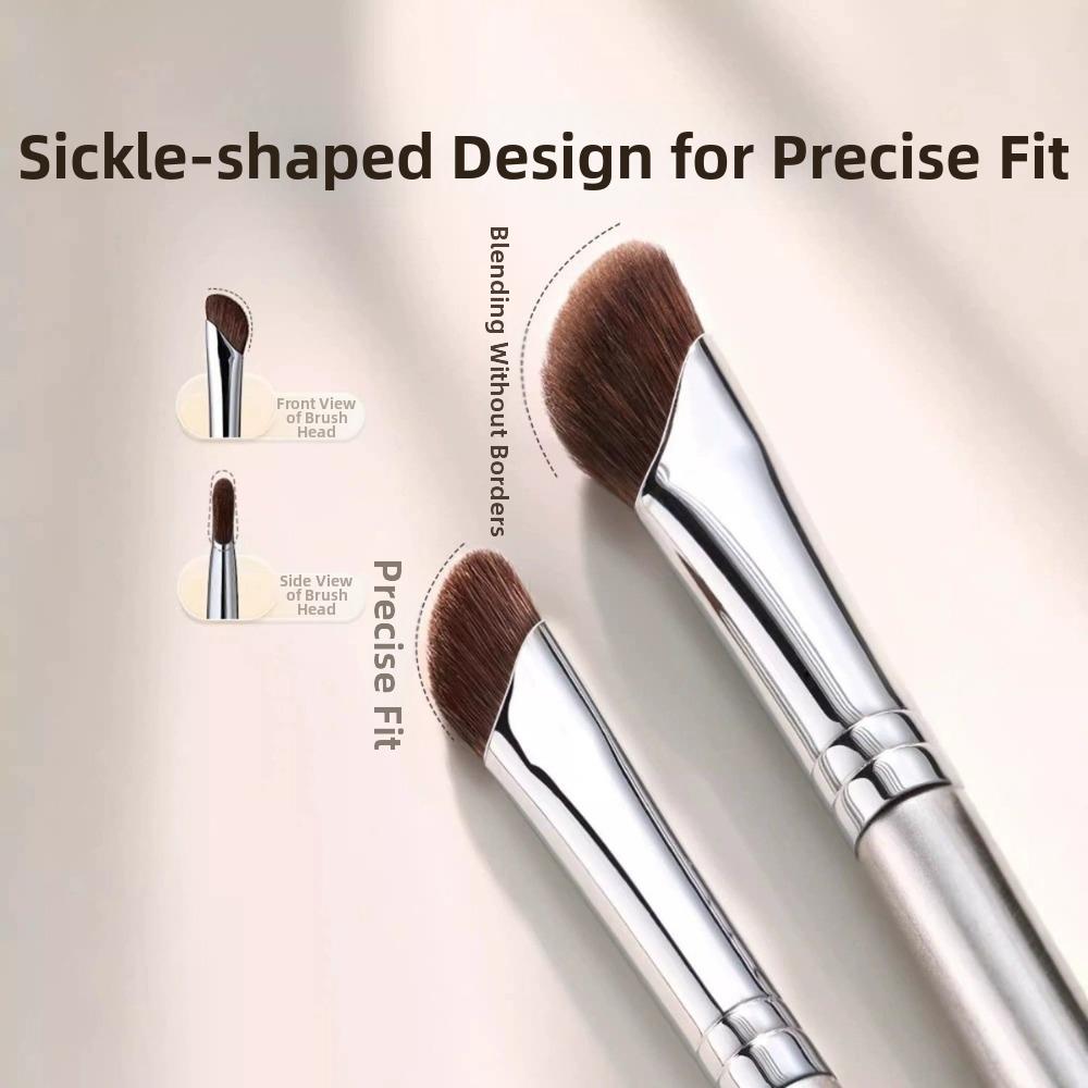 Gold Makeup Brushes Set Angled Triangle Eye Makeup Brush New Cosmetics Brushes Tools Kits Women